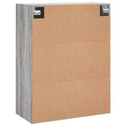 Berkfield Home Wall Mounted Cabinet Grey Sonoma 69.5x34x90 cm Engineered Wood - thumbnail 9