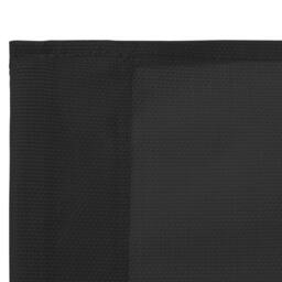Berkfield Home Comfortable 4 Piece Garden Lounge Set Fabric & Steel Black - thumbnail 5