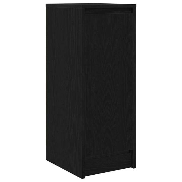 Berkfield Home Sideboard Black Oak 29.5x34x76 cm Engineered Wood - image 1