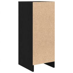 Berkfield Home Sideboard Black Oak 29.5x34x76 cm Engineered Wood - thumbnail 8