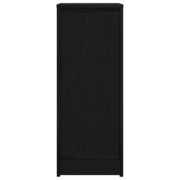 Berkfield Home Sideboard Black Oak 29.5x34x76 cm Engineered Wood - thumbnail 6