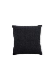 BHS Chenille Cushion in Charcoal - Size: 43 cm x 43 cm - thumbnail 2