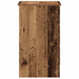 Berkfield Home Elegant Desk Old Wood 90x45x76 cm Engineered Wood in Brown - Size: 90 x 45 x 76 cm - thumbnail 7