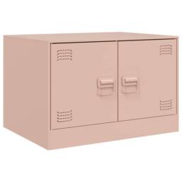Berkfield Home Coffee Table Pink 67x50x44 cm Steel - Size: 67 x 50 x 44 cm