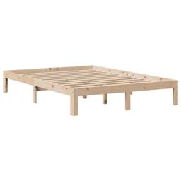 Berkfield Home Restful Bed Frame with Drawers without Mattress 140x190 cm in Natural - thumbnail 5