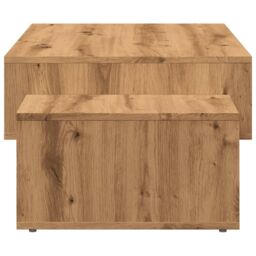 Berkfield Home Coffee Table Artisan Oak 105x55x32 cm Engineered Wood in Brown - Size: 105 x 55 x 32 cm - thumbnail 5