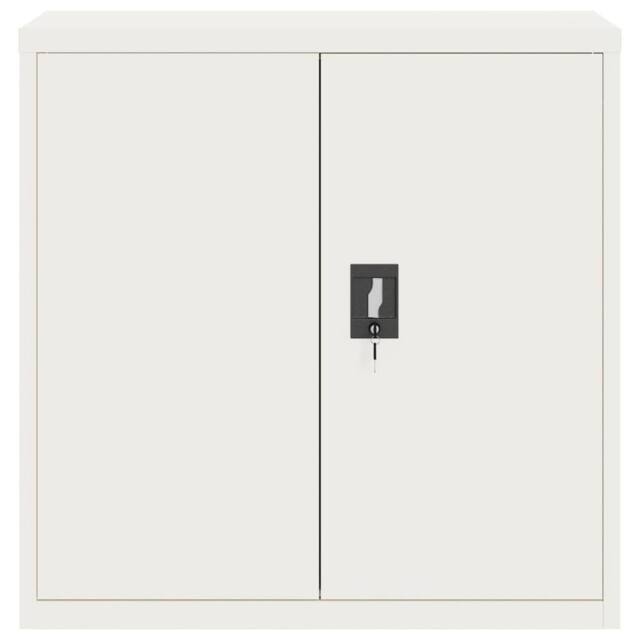 Berkfield Home Durable File Cabinet White 90x40x90 cm Steel - Size: 90 x 40 x 90 cm - image 1