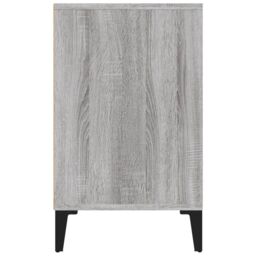 Berkfield Home Shoe Cabinet Grey Sonoma 102x36x60 cm Engineered Wood - Size: 102 x 36 x 60 cm - thumbnail 6