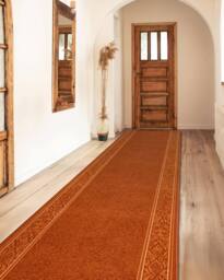RugsX Anti-Slip Sttropez Runner in Brown - Size: 67 cm x 140 cm - thumbnail 3