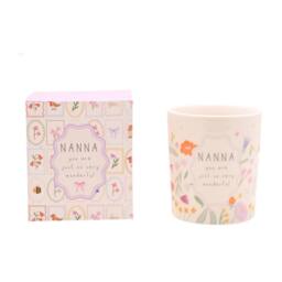 Love Life Sentiment Gift Ceramic Candle 190g - Nanna - thumbnail 3