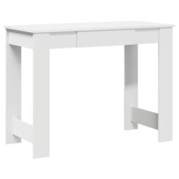 Berkfield Home Decorative Desk White 100x45x75 cm Engineered Wood - Size: 100 x 45 x 75 cm - thumbnail 3