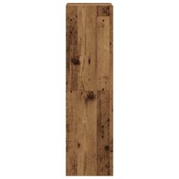 Berkfield Home Wall Mounted TV cabinets 3 pcs Old Wood Engineered Wood in Brown - thumbnail 5