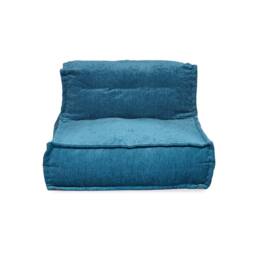 Kaikoo Chenille Quilt Lounger Teal in Turquoise - thumbnail 1