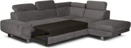 Furniture 786 Artic Sofa-Bed with Storage Right Hand Facing Corner in Grey - thumbnail 2