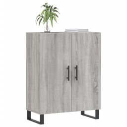 Berkfield Home Sideboard Grey Sonoma 69.5x34x90 cm Engineered Wood - thumbnail 3
