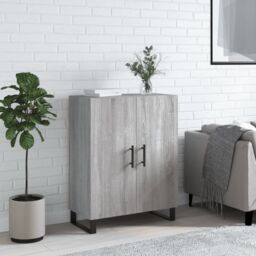 Berkfield Home Sideboard Grey Sonoma 69.5x34x90 cm Engineered Wood - thumbnail 1