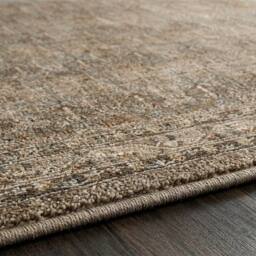Livabliss Arda Vintage Green Grey Brown Taupe Traditional Boho Fringe Living Rug - Size: 153 cm x 220 cm - thumbnail 3