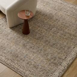 Livabliss Arda Vintage Green Grey Brown Taupe Traditional Boho Fringe Living Rug - Size: 153 cm x 220 cm - thumbnail 8