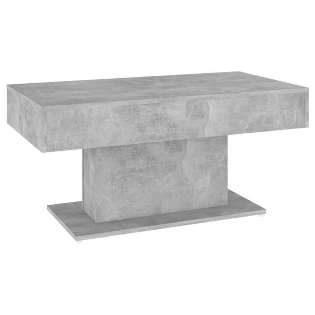 Berkfield Home Coffee Table Concrete Grey 96x50x45 cm Engineered Wood - Size: 96 x 50 x 45 cm - image 1