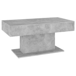 Berkfield Home Coffee Table Concrete Grey 96x50x45 cm Engineered Wood - Size: 96 x 50 x 45 cm - thumbnail 1