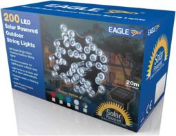 Eagle 200Led Solar String Light Red - thumbnail 2