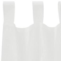 Berkfield Home Voile Curtains with Loops 2 pcs White 140x225 cm - thumbnail 5
