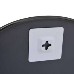 Berkfield Home Wall Mirror Black 40x30 cm - thumbnail 6