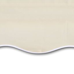 Berkfield Home Awning Top Sunshade Canvas Cream 4 x 3 m in Beige - thumbnail 4
