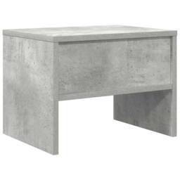 Berkfield Home Elegant Bedside Cabinet Concrete Grey 40x30x30 cm Engineered Wood - Size: 40 x 30 x 30 cm - thumbnail 7