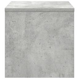 Berkfield Home Elegant Bedside Cabinet Concrete Grey 40x30x30 cm Engineered Wood - Size: 40 x 30 x 30 cm - thumbnail 6