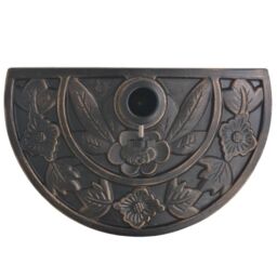 Berkfield Home Parasol Base Resin Half Round Bronze 9 kg in Brown - thumbnail 5