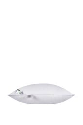 Homescapes Anti Bacterial Pillow Super Microfibre Extra Fill, 48 x 74 cm in White - thumbnail 4