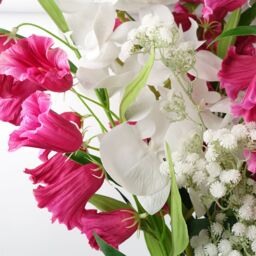 Leaf Pack of 6 x 85cm Gypsophila White Stem - Size: 6 x 85 cm - thumbnail 7