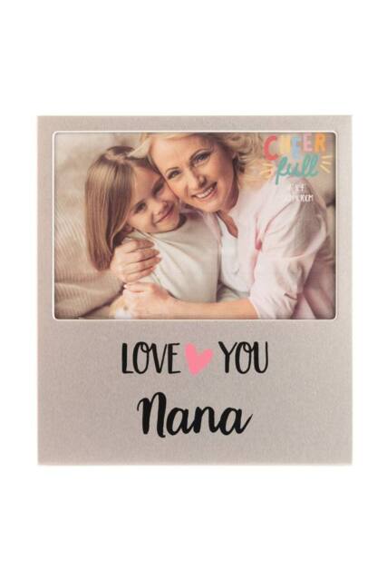 KDMD Cheerfull Nana Aluminium Frame 6 x 4 2 Pack in Grey - image 1