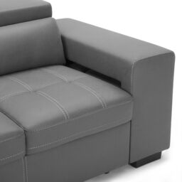 Home Detail Scarlett Right-Hand Corner Sofa With Storage in Grey - thumbnail 4