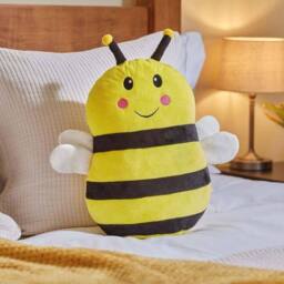 Marco Paul Soft Plush Squishy Pillow - Bumblebee in Yellow - thumbnail 6