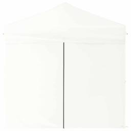 Berkfield Home Decorative Folding Party Tent with Sidewalls White 2x2 m - thumbnail 4