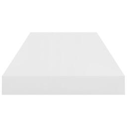 Berkfield Home Durable Floating Wall Shelves 2 pcs High Gloss White 60x23.5x3.8 - thumbnail 6