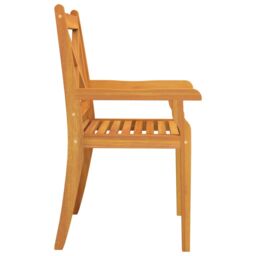 Berkfield Home Outdoor Dining Chairs 3 pcs Solid Wood Acacia - thumbnail 5