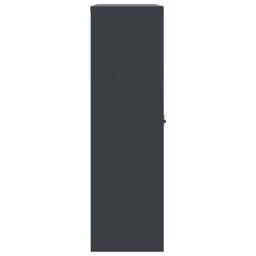 Berkfield Home Durable File Cabinet Anthracite 90x40x140 cm Steel in Dark Grey - Size: 90 x 40 x 140 cm - thumbnail 5