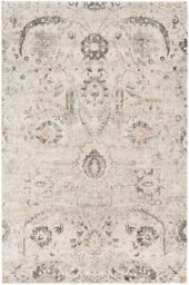 Livabliss Indigo Vintage Beige Grey Black Off-White Traditional Floral Boho Living Rug - Size: 160 cm x 220 cm - thumbnail 2