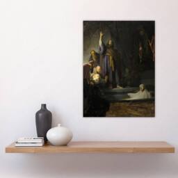 "Artery8 The Raising of Lazarus Rembrandt van Rijn Wall Art Poster Print - Size: W18"" x H24""" - thumbnail 4