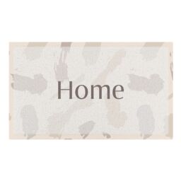Artsy Mats Neutral Paint Splash Home Indoor Outdoor Doormat (70 x 40cm) in Beige - Size: 40 cm x 70 cm - thumbnail 2