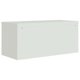 Berkfield Home File Cabinet Light Grey 90x40x145 cm Steel - Size: 90 x 40 x 145 cm - thumbnail 6
