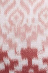 Appletree 'Sakari' Banded Tassled Bedspread in Terracotta - thumbnail 5