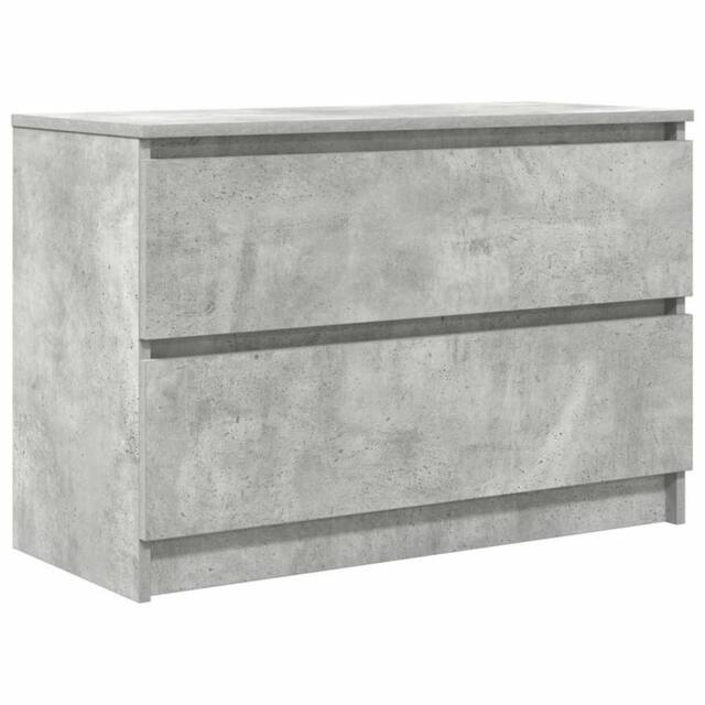 Berkfield Home TV Cabinet Concrete Grey 80x35x54 cm Engineered Wood - Size: 80 x 35 x 54 cm - image 1