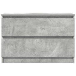 Berkfield Home TV Cabinet Concrete Grey 80x35x54 cm Engineered Wood - Size: 80 x 35 x 54 cm - thumbnail 6