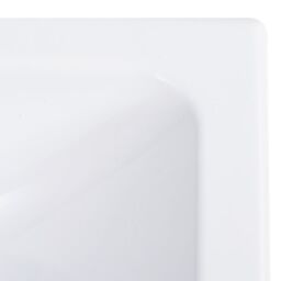 Berkfield Home Wash Basin 400x220x90 mm SMC White - thumbnail 5