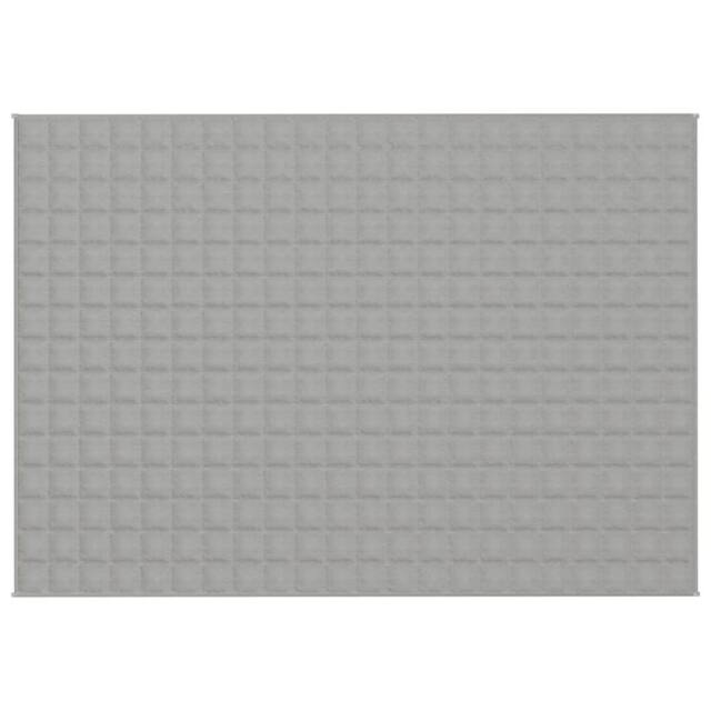 Berkfield Home Weighted Blanket Grey 155x220 cm 11 kg Fabric - image 1