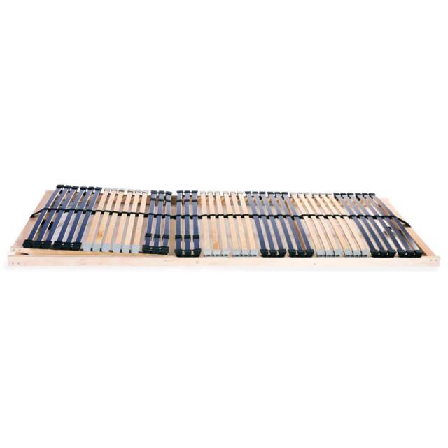 Berkfield Home Slatted Bed Base with 42 Slats 7 Zones 80x200 cm - image 1